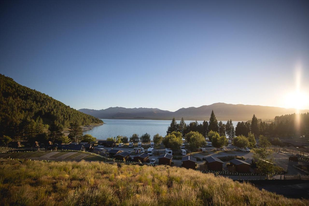 Lakes Edge Holiday Park Лейк Текапо Екстериор снимка